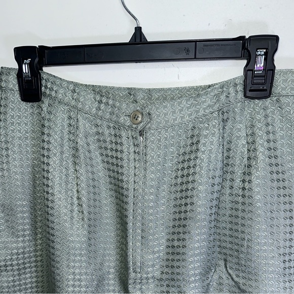 VINTAGE 90s Kasper Petite Plaid Blazer and Skirt Set - Picture 12 of 16